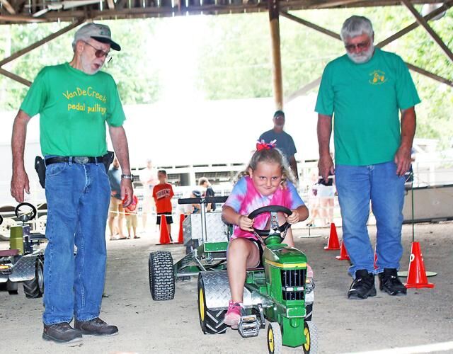 VanDe Creek ran pedal pulls in Abilene several times